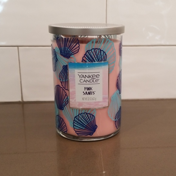 Yankee candle Other - NWT Pink Sands Yankee Candle  Large 2 wick